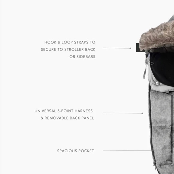 LE SAC IGLOO bunting - Large 18mo- 3T - Picture 9 of 10